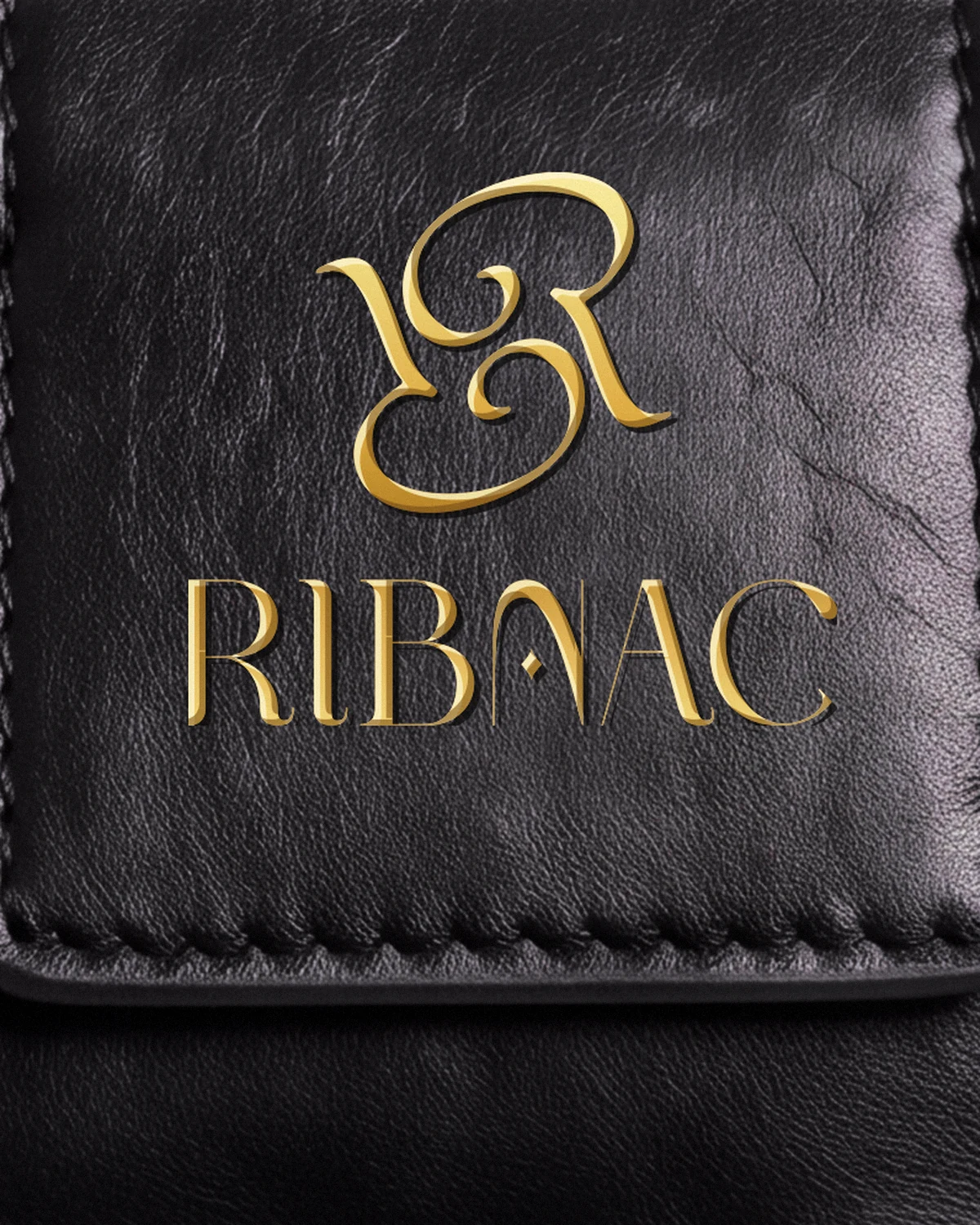 Ribnac Black Leather Bag – Small — view 6